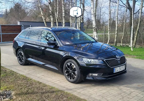 skoda superb Skoda Superb cena 93500 przebieg: 173800, rok produkcji 2017 z Łódź